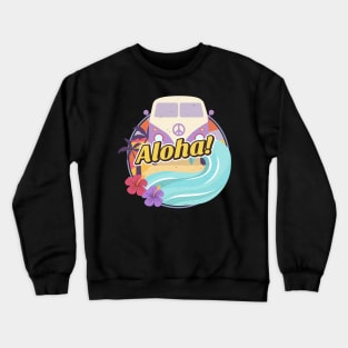 aloha hawaiian travel Crewneck Sweatshirt